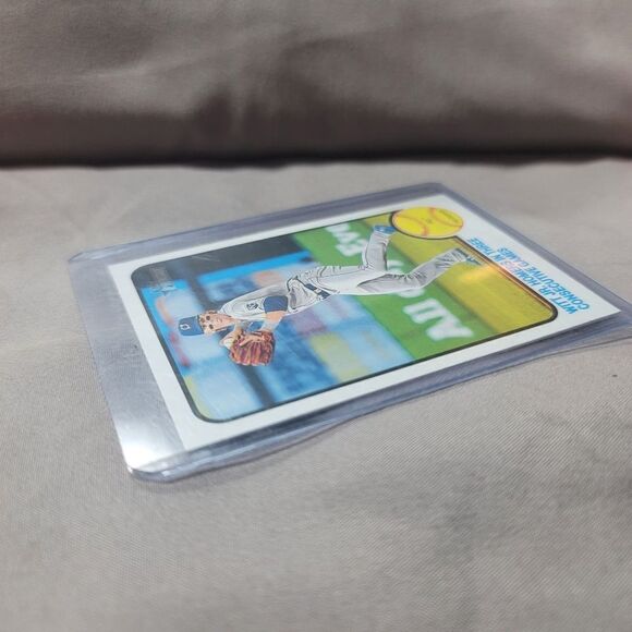 Bobby Witt Jr. 2022 Topps Heritage Minor League Baseball card no. 105 Omaha - Picture 8 of 8